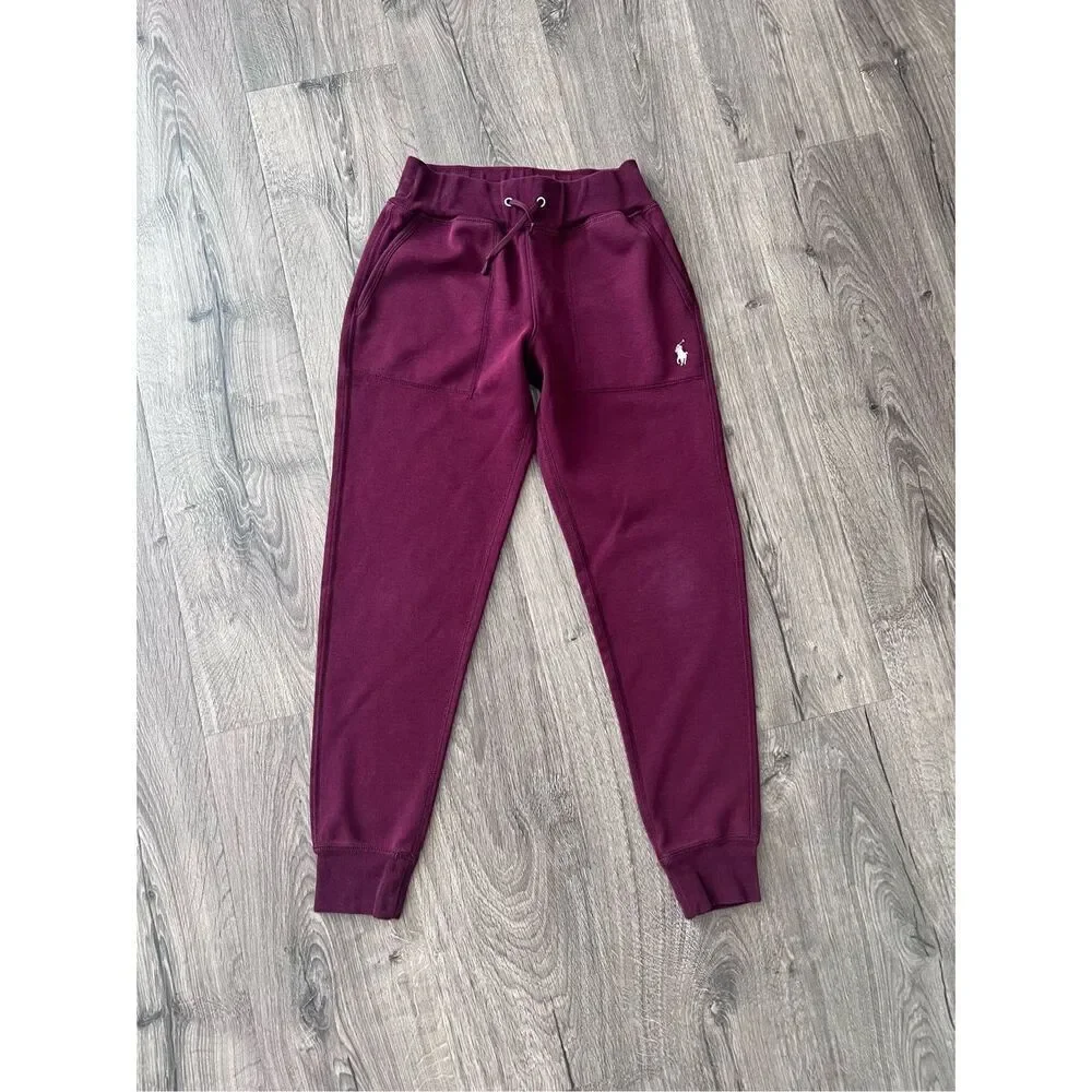Polo Ralph Lauren Tech Athletic Jogger 'Harvard Wine' size XS